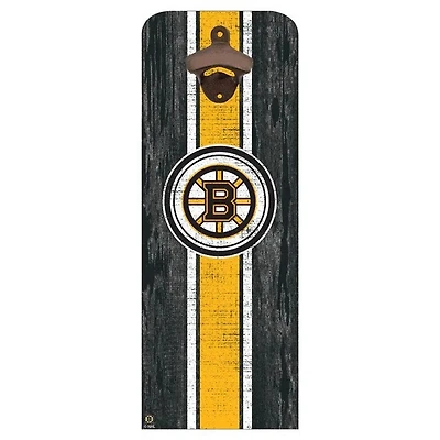 NHL Wall Mounted Bottle Opener Bruins