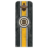 NHL Wall Mounted Bottle Opener Bruins