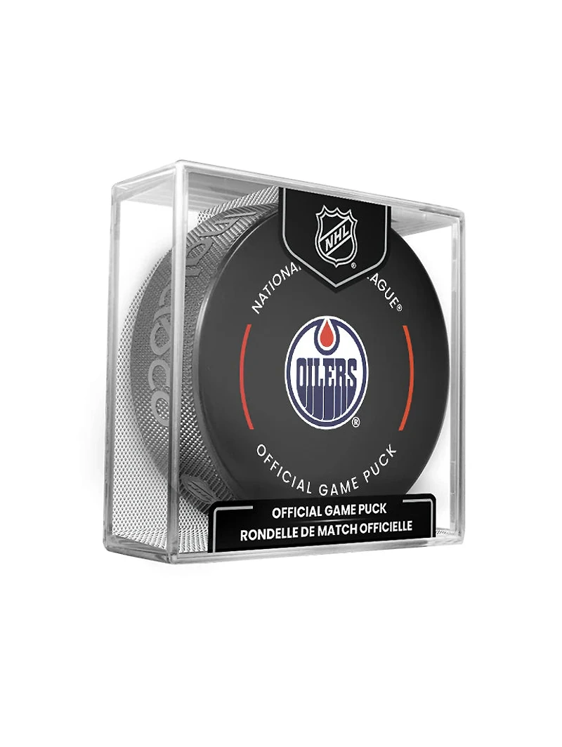 NHL Game Puck 2024-25 Oilers