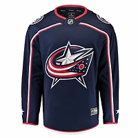 NHL Youth Blank Replica Jersey Breakaway Home Blue Jackets