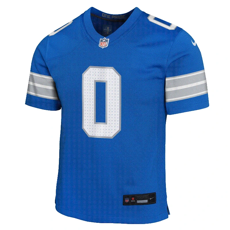 NFL Youth Player Game Jersey Home Jahmyr Gibbs Lions
