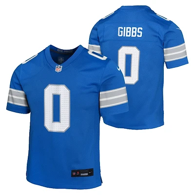 NFL Youth Player Game Jersey Home Jahmyr Gibbs Lions