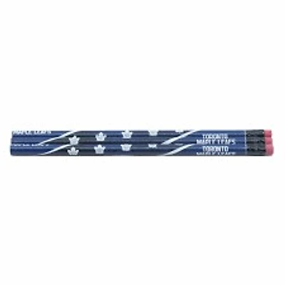 NHL Pencil 3 Pc Set Maple Leafs