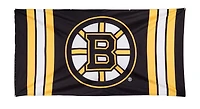 NHL Striped Vertical Jumbo Banner Flag 118" x 62" Bruins