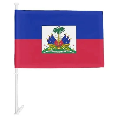 Country Car Flag Haiti