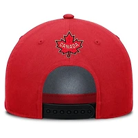 NHL Hat Authentic Pro Pinch Panel A-Frame 4-Nations Face-Off Team Canada