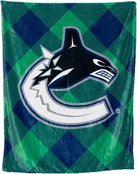 NHL Cozy Cottage Throw 60x50 Canucks