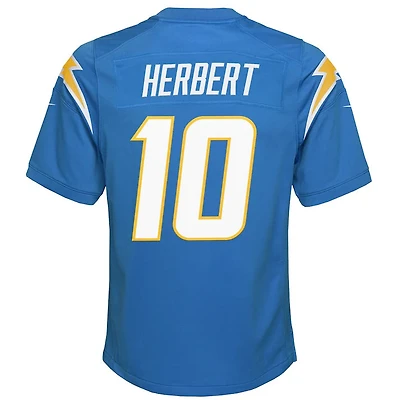 NFL Youth Player Game Jersey Home Justin Herbert Chargers