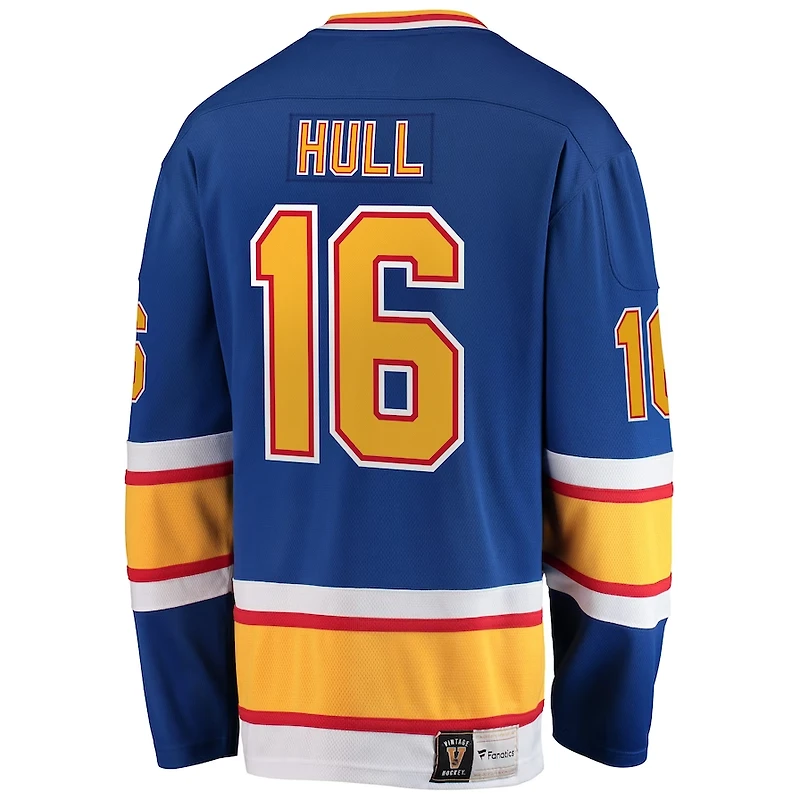 NHL Alumni Player Replica Breakaway Home Jersey Brett Hull Blues