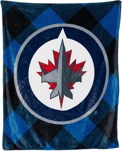 NHL Cozy Cottage Throw 60x50 Jets