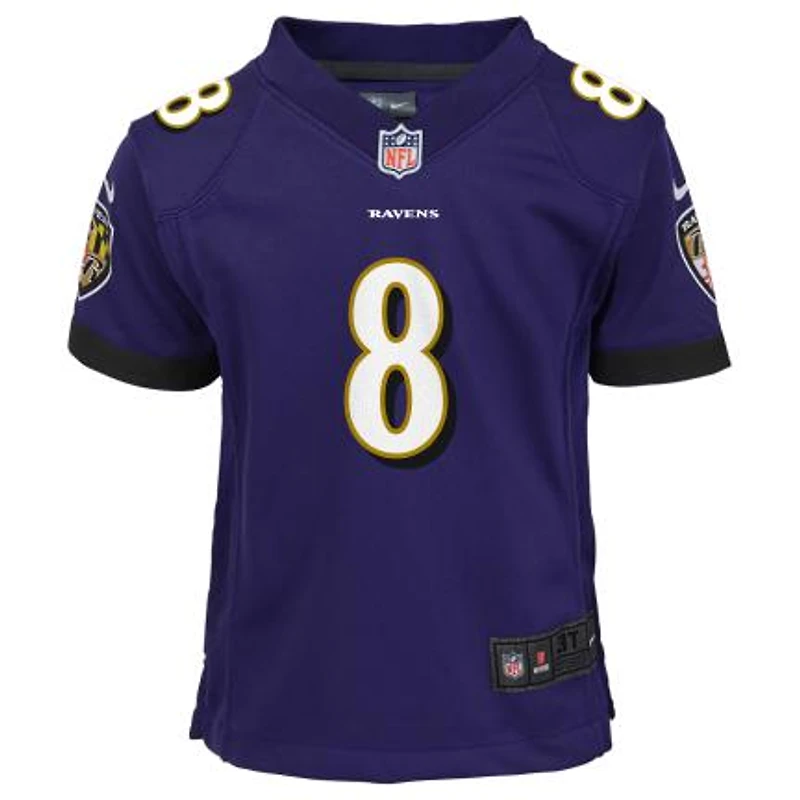 NFL Toddler Player Game Jersey Home Lamar Jackson Ravens