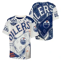 NHL Youth T-Shirt Top Player Bold Oilers