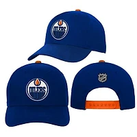 NHL Youth Hat Pre Curve Snapback Oilers