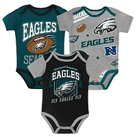 NFL Infant 3Pc Onesie Set 1st Round Pick Eagles