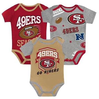 NFL Infant 3Pc Onesie Set 1st Round Pick 49ers