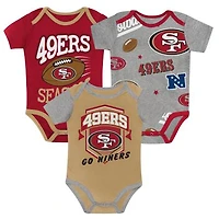 NFL Infant 3Pc Onesie Set 1st Round Pick 49ers