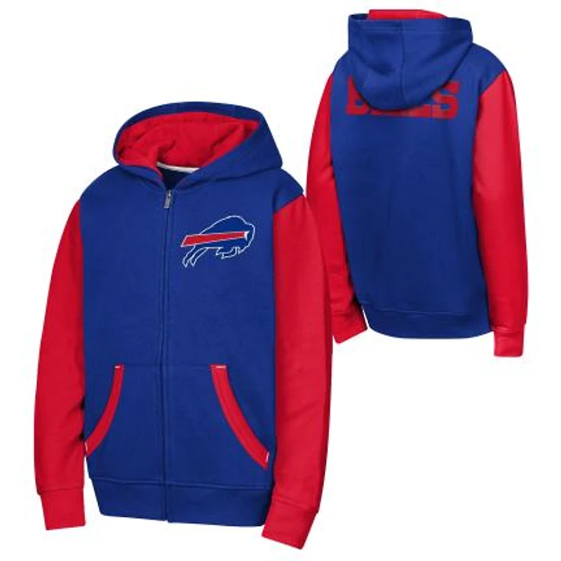NFL Youth Hoodie Stadium Full Zip Bills
