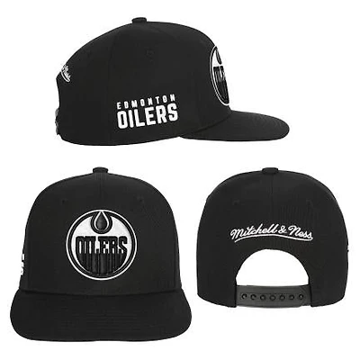 NHL Youth Hat Black Evergreen Snapback Oilers