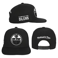 NHL Youth Hat Black Evergreen Snapback Oilers