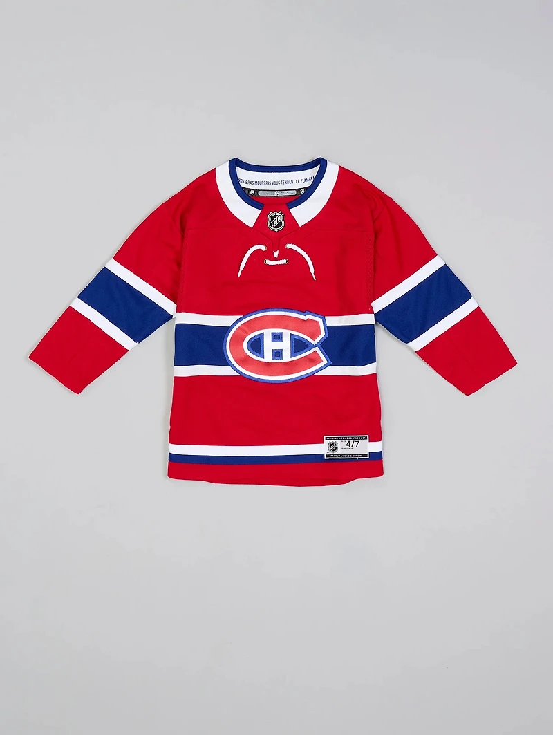 NHL Kids Player Premier Jersey Home #13 Cole Caufield Canadiens