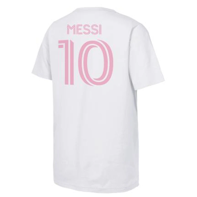 MLS Youth Player T-Shirt Alternate (White) Lionel Messi Inter Miami CF