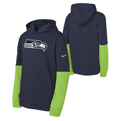 NFL Youth Hoodie Two Tone Seahawks