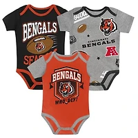 NFL Infant 3Pc Onesie Set 1st Round Pick Bengals