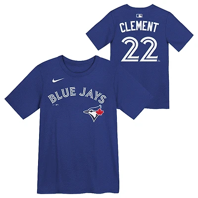 MLB Toddler/Kids T-Shirt Player Ernie Clement Blue Jays