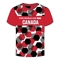 FIFA World Cup 2026 Kids/Youth Sublimated Performance Jersey Team Canada
