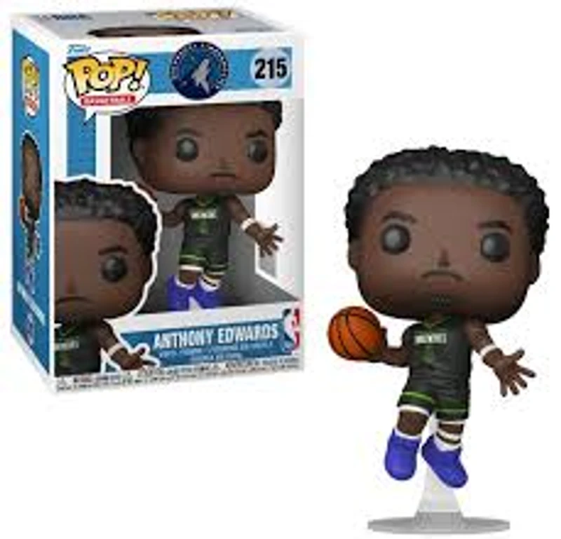 NBA Player Pop! Figure Trading Card Anthony Edwards Timberwolves #215