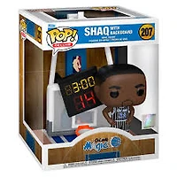 NBA Player Pop! Figure Deluxe With Back Board Shaq Magic