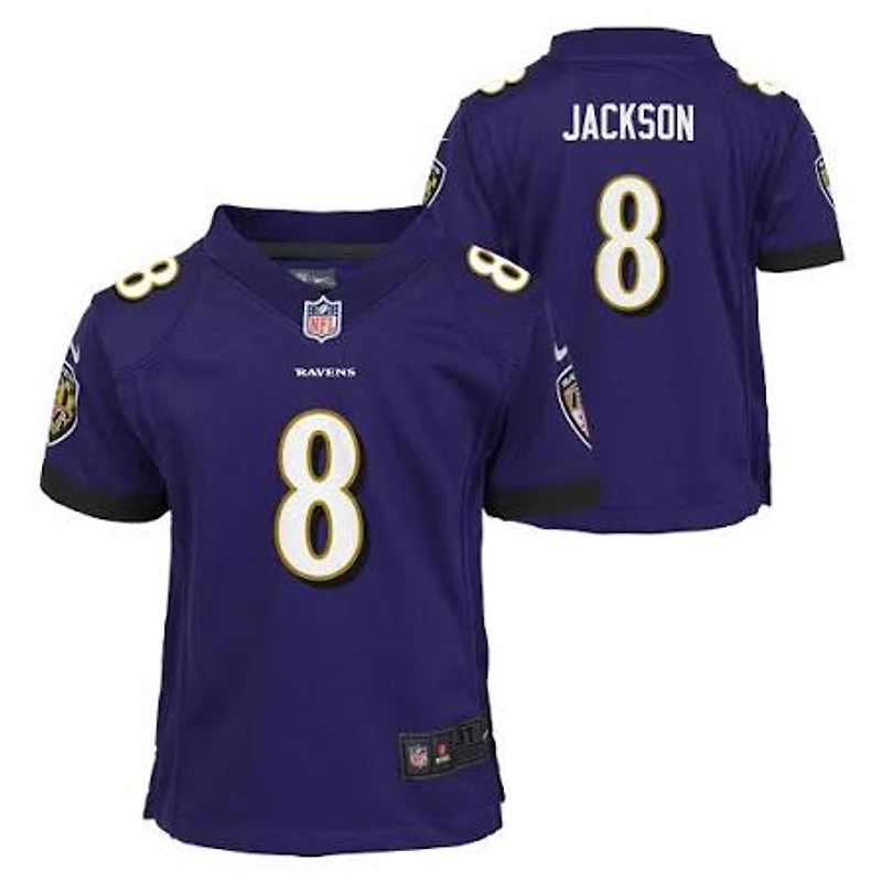 NFL Toddler Player Game Jersey Home Lamer Jackson Ravens (2000-2025)