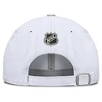 NHL Hat Adjustable Relaxed Fit Hockey Fights Cancer Oilers