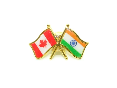 Country Lapel Pin Friendship India