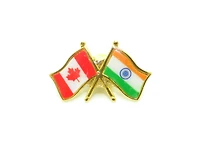 Country Lapel Pin Friendship India