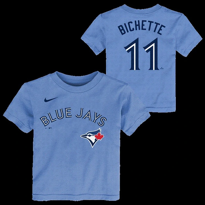 MLB Toddler/Kids T-Shirt Player Bo Bichette Powder Blue Jays