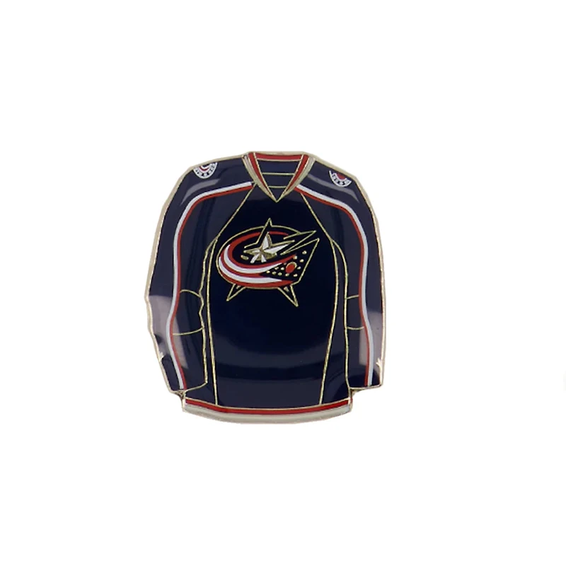 NHL Lapel Pin Jersey Home Blue Jackets