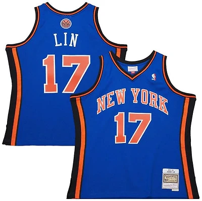 NBA Hardwood Classics Player 1996-97 Swingman Jersey Jeremy Lin Knicks