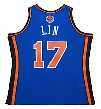 NBA Hardwood Classics Player 1996-97 Swingman Jersey Jeremy Lin Knicks