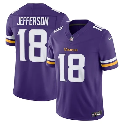 NFL Player Vapor F.U.S.E. Limited Sewn Jersey Home Justin Jefferson Vikings