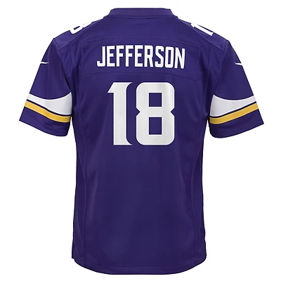 NFL Youth Player Game Jersey Home Justin Jefferson Vikings