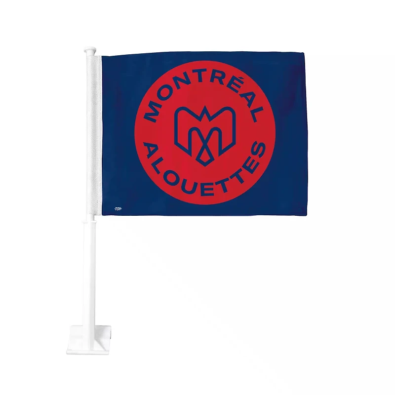 CFL Car Flag 11x15 Alouettes