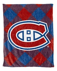 NHL Cozy Cottage Throw 60x50 Canadiens