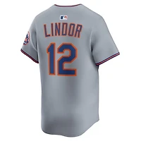 MLB Player Limited Jersey Road Francisco Lindor Mets