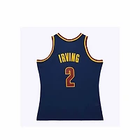 NBA Hardwood Classics Player 2011-12 Swingman Jersey Kyrie Irving Cavaliers (Navy Blue)
