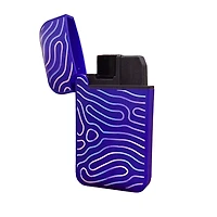 Zengaz Model ZL-12 Jet Lighter Blue Labyrinth