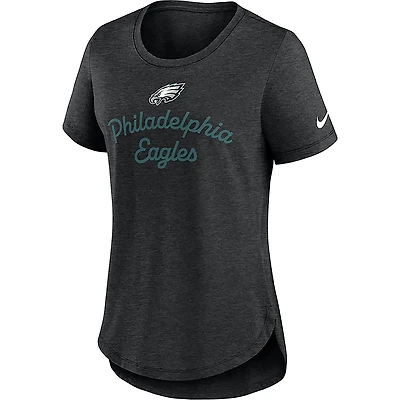 NFL Ladies Triblend Fashion Top Eagles