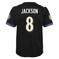 NFL Youth Player Game Jersey Alt Black Lamar Jackson Ravens