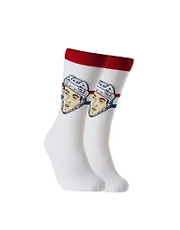 NHLPA Youth Player Socks Lane Hutson White Canadiens