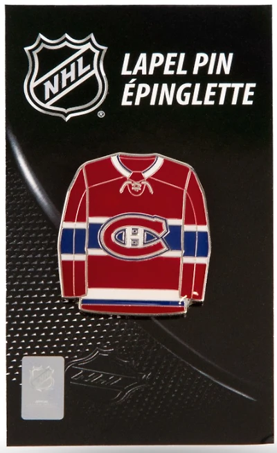 NHL Lapel Pin Jersey Home Canadiens